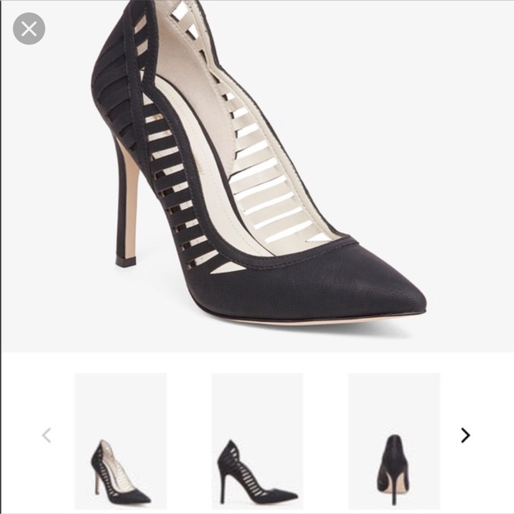 BCBG Black Tillie Black Pumps